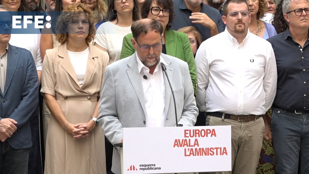 Junqueras celebra el aval a la amnistía: "Ya no hay excusas, la ley tiene que aplicarse"