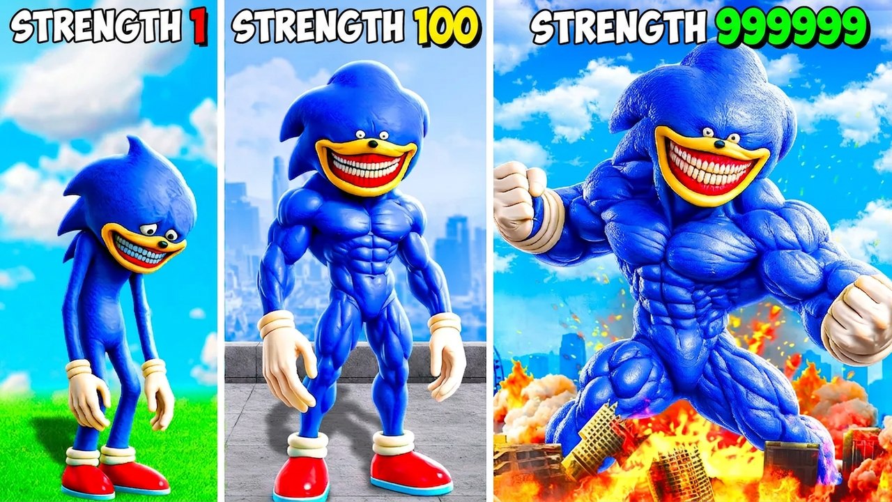 Upgrading SHIN SONIC to become the strongest in GTA 5! (Sonic Movie Mod)