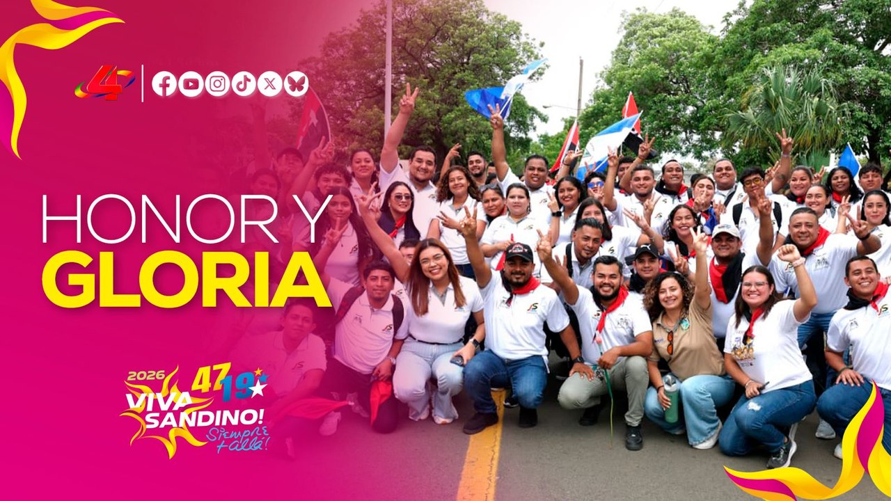 🇳🇮 Juventud Sandinista honra el legado del Comandante Julio Buitrago en Managua