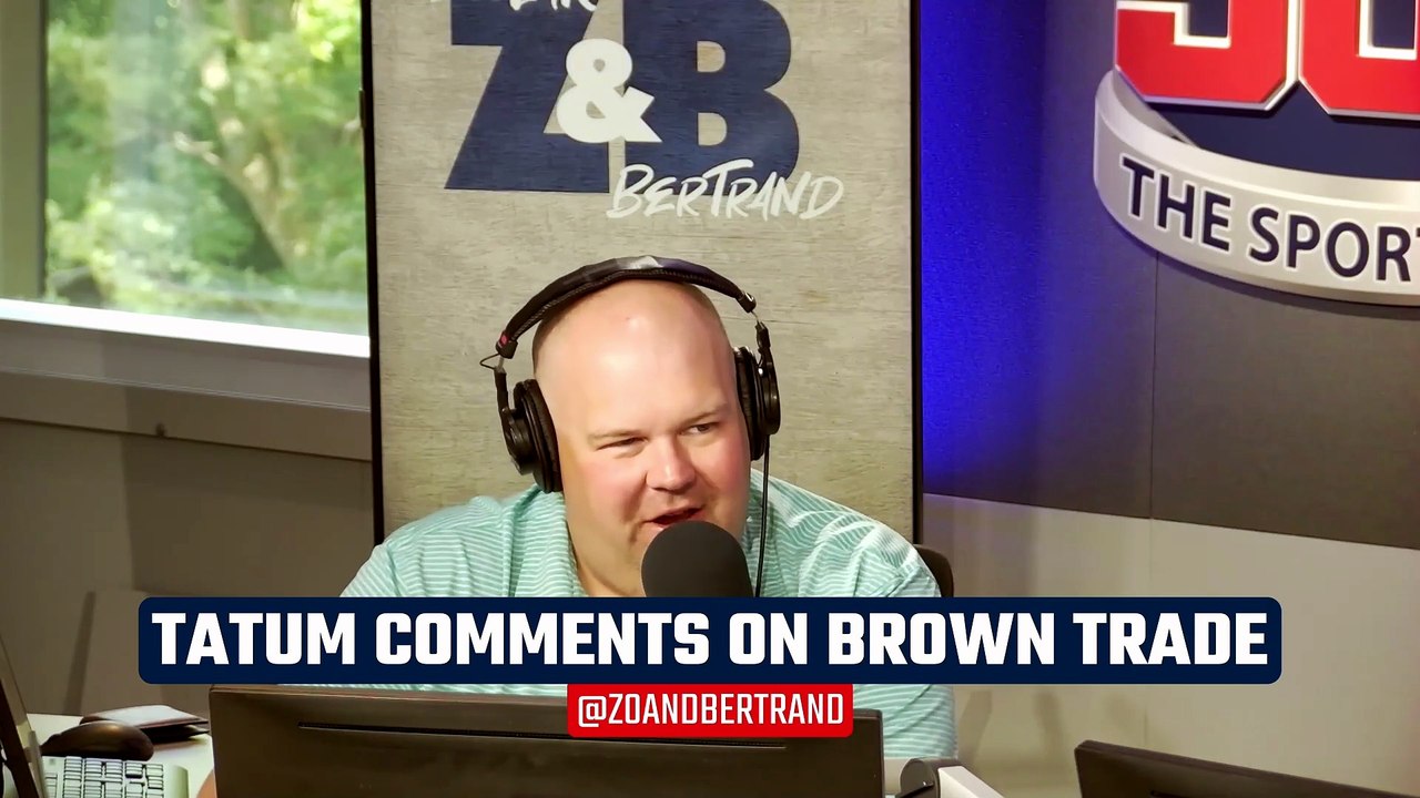 Jayson Tatum comments on "WEIRD" Jaylen Brown trade