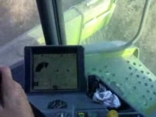 Claas Lexion 540 is harvesting the raps Part 3
