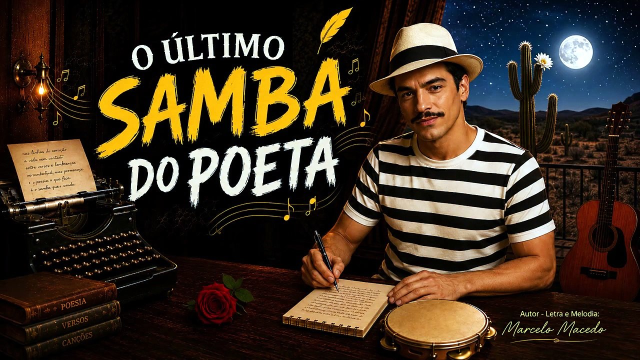 O Último Samba do Poeta-(Video-Clip) #samba #musica  #brasil #musicabrasileira  #brazilianmusic