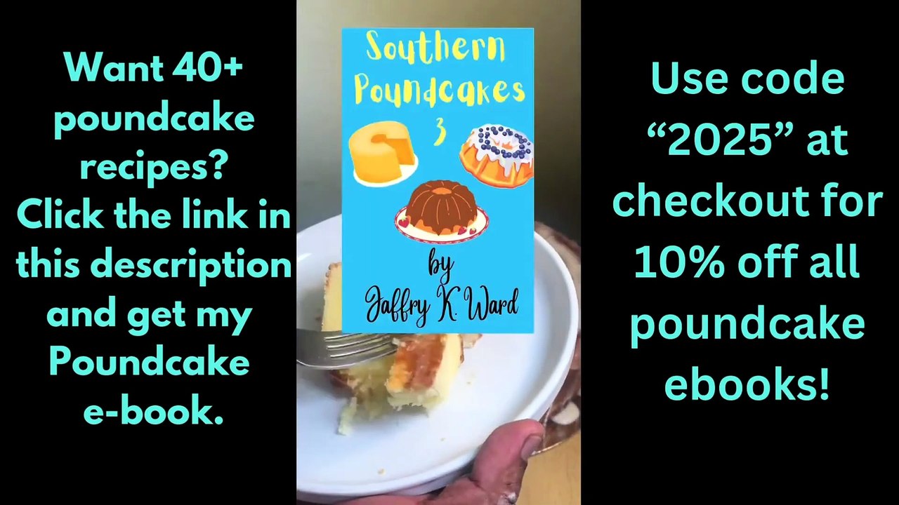 Southern Pound Cake Recipes LIVE | Cream Cheese, Sour Cream, Lemon & 7UP Pound Cakes