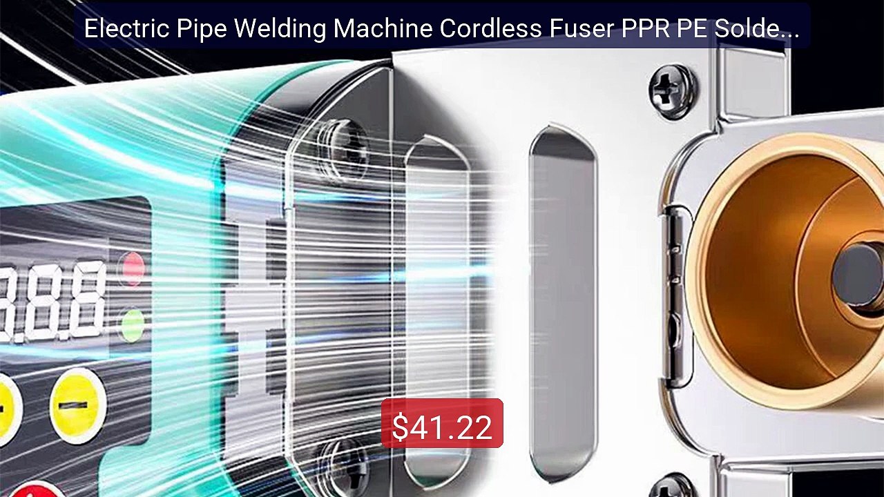 Electric Pipe Welding Machine Cordless Fuser PPR PE Soldering... -- Amazing Value 2026 | Must Have!