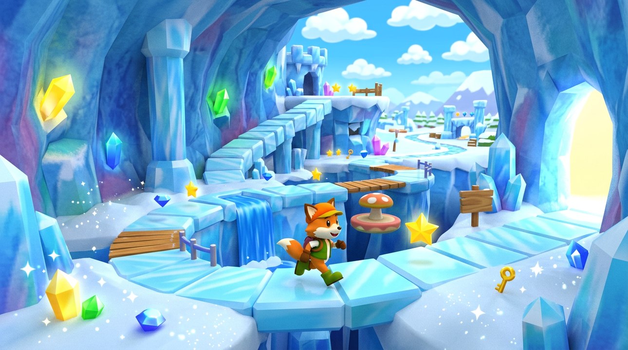 Ice Cavern - Y2K Retro Breakbeat Music