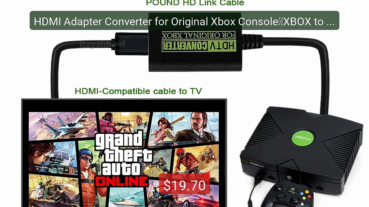 HDMI Adapter Converter for Original Xbox Console，XBOX to HDMI ... -- Hot Deal 2026 | Limited Offer!