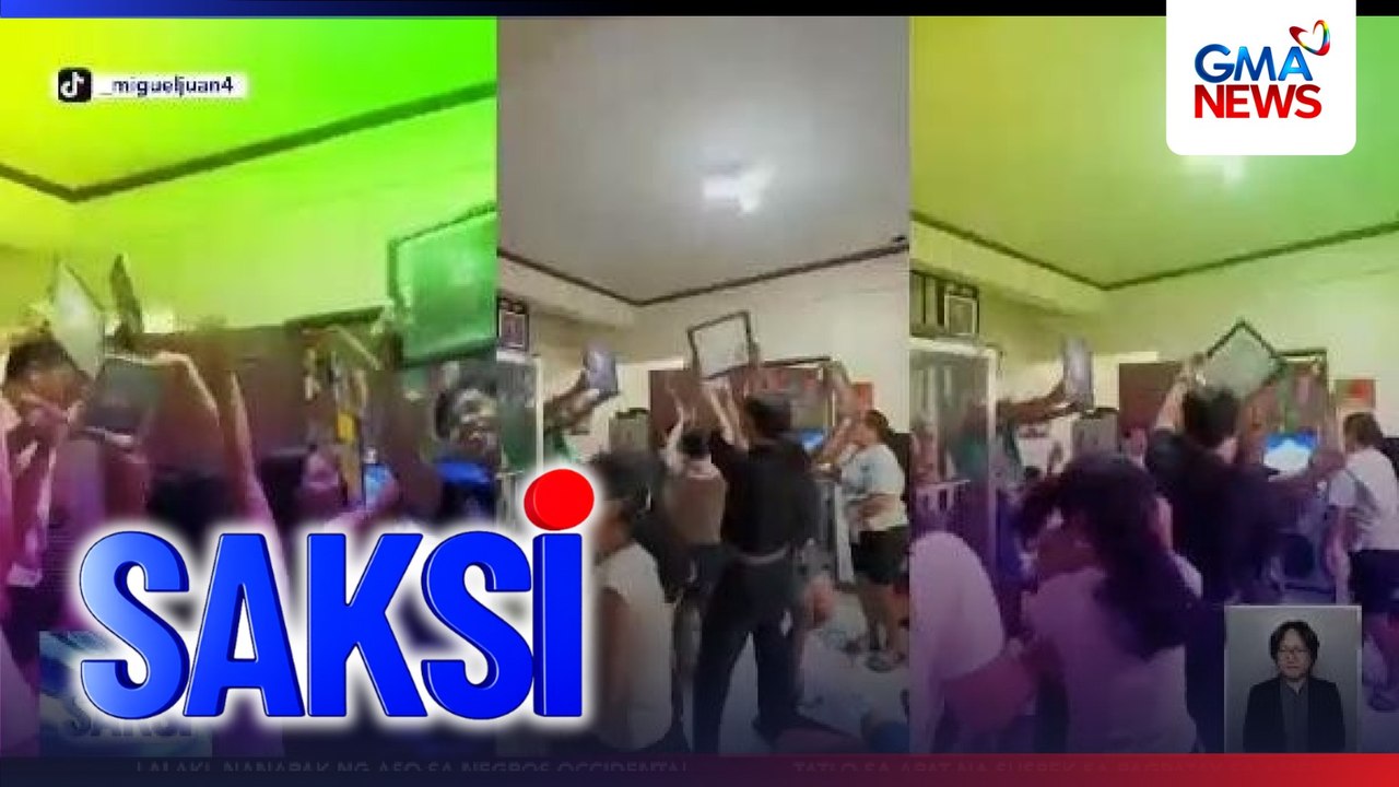 Malapistang pagdiriwang para sa cum laude ng pamilya | Saksi