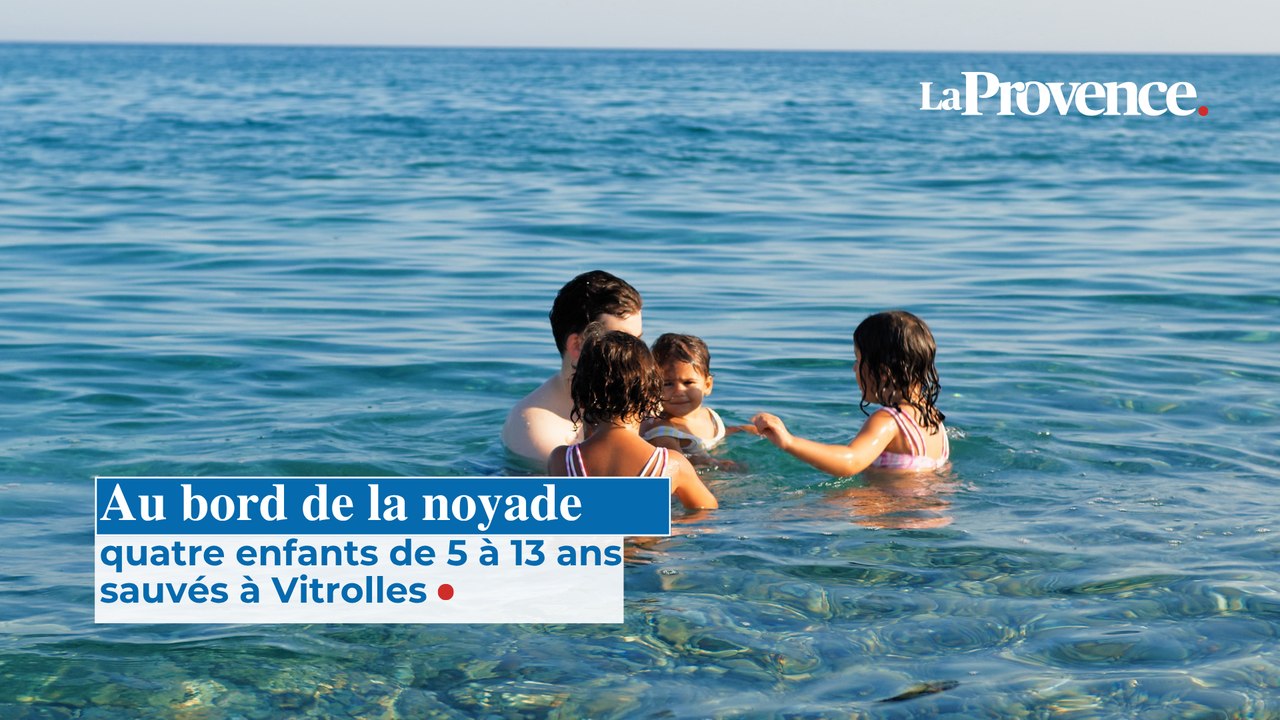 Au bord de la noyade : quatre enfants de 5 à 13 ans sauvés à Vitrolles