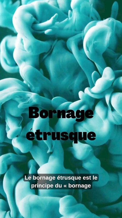 Bornage étrusque