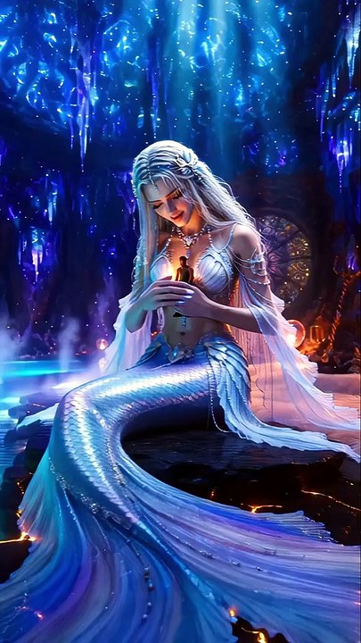 Deep Sea Feeding , I Commanded a Giant Mermaid to Tear the Fleet Apart👇
