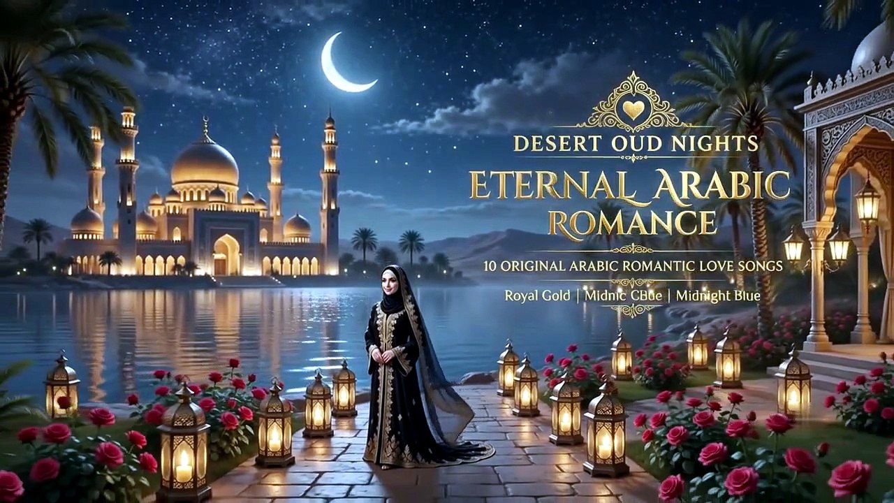 بحر الحنين العربي | Arabian Sea of Longing 🌊 Arabic Love Songs • Relaxing Oud • Female Vocal