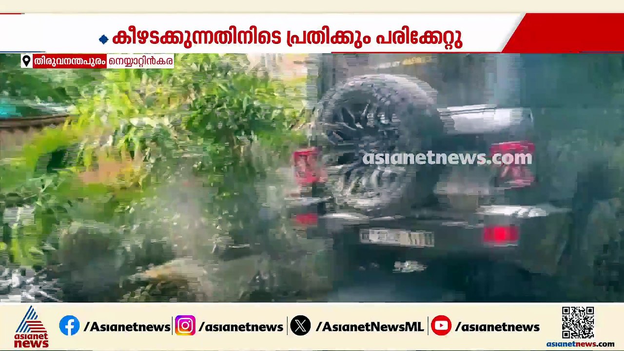 പിടികൂടാൻ എത്തിയ പൊലീസുകാരെ വണ്ടി ഇടിപ്പിച്ച് കൊല്ലാൻ ശ്രമം; ഉദ്യോ​ഗസ്ഥർക്ക് പരിക്ക്