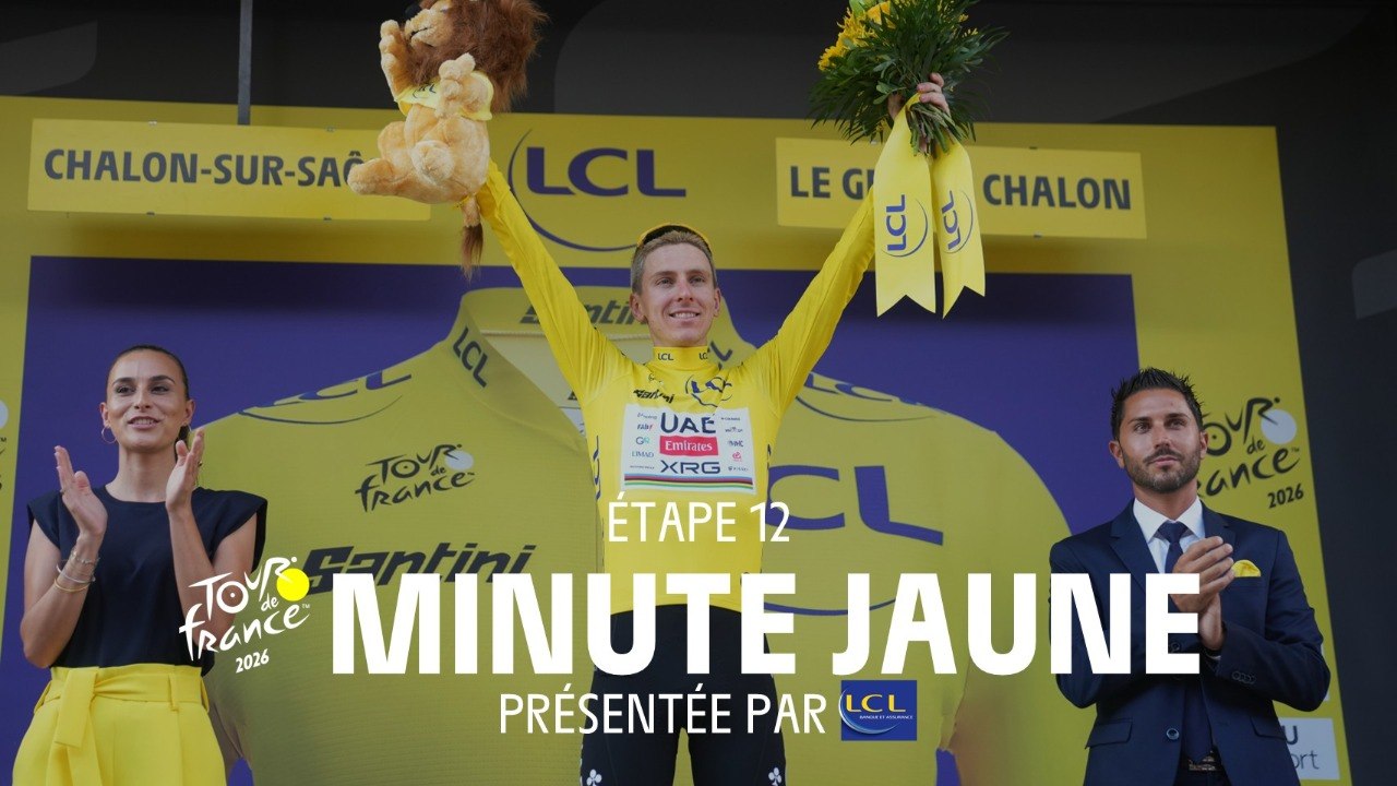 Tour de France 2026 - Stage 12 Minute maillot Jaune LCL