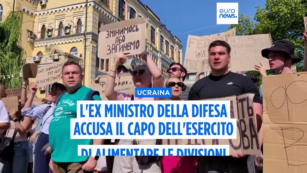 L'ex ministro della Difesa Fedorov accusa il capo dell'esercito ucraino di divisioni e incapacità