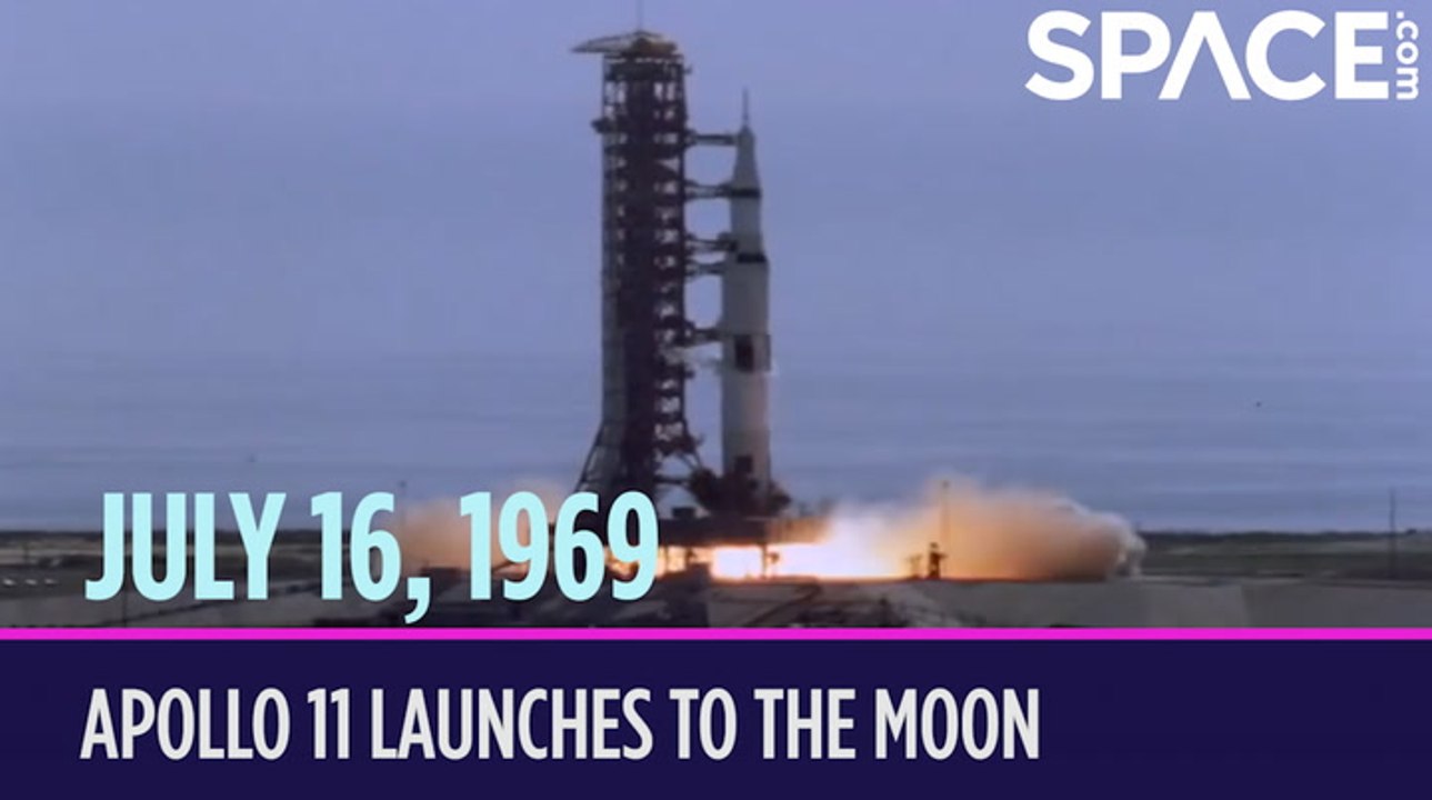 OTD In Space – July 16: Apollo 11 Launches to the Moon