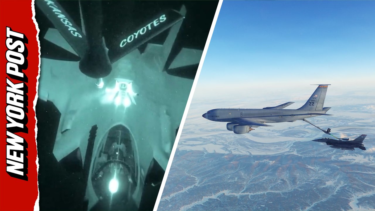 Watch: F-35 Stealth Fighters Refuel Mid-Air While Patrolling Middle East