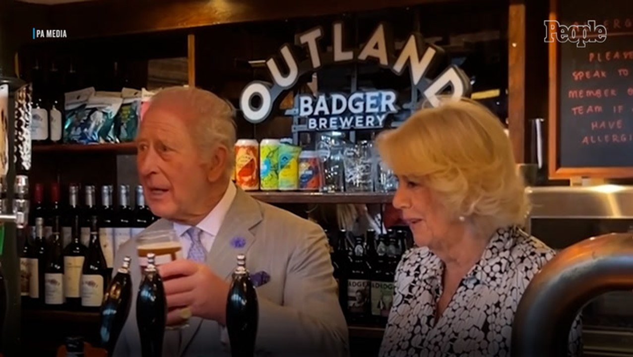 King Charles Jokes About 'Drowning a Few Sorrows' as He Sips Beer After England’s World Cup Defeat