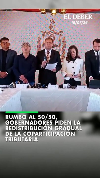 Rumbo al 50/50, gobernadores piden la redistribución gradual de la coparticipación tributaria