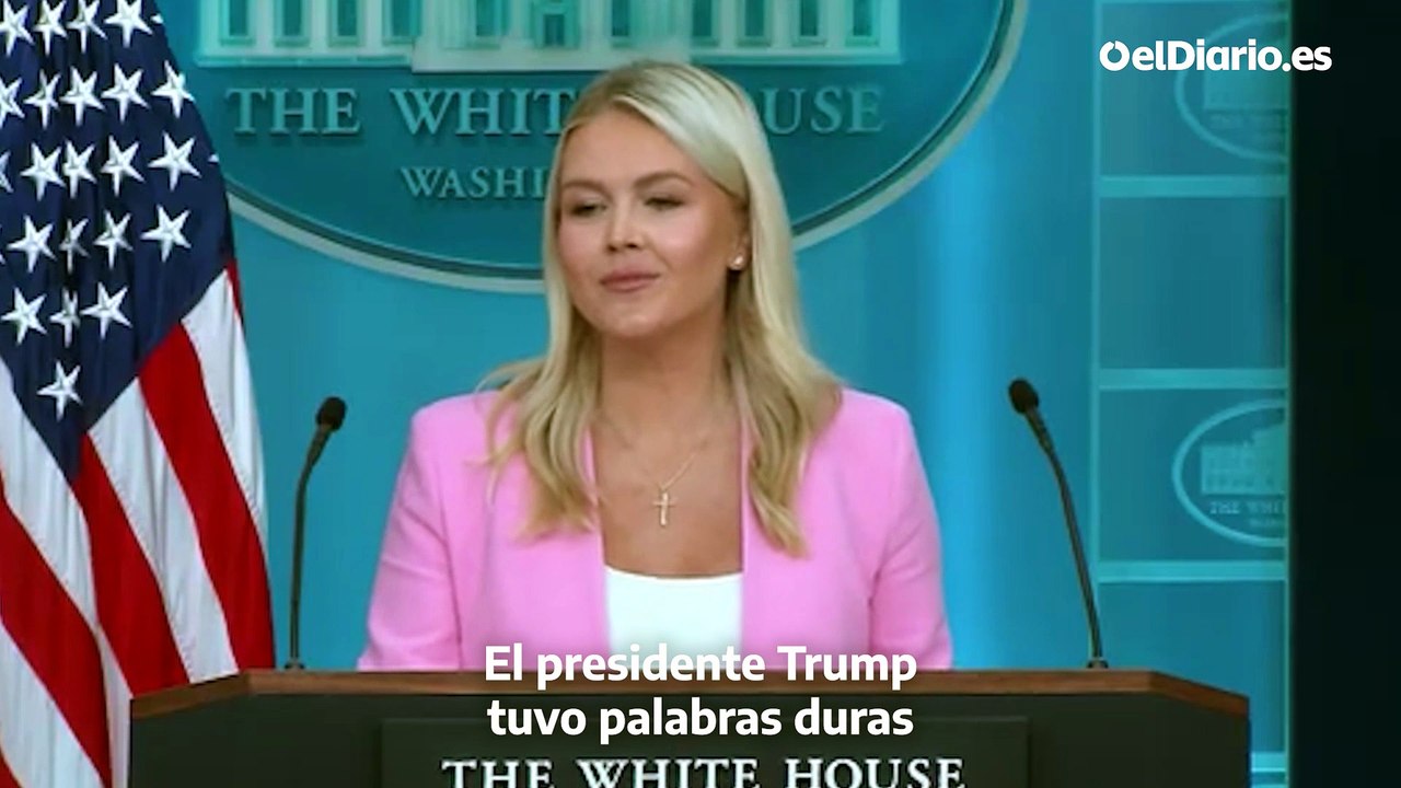 La Casa Blanca no sabe a quién apoya Trump para la final del Mundial: "Seguro que tiene una respuesta divertida"