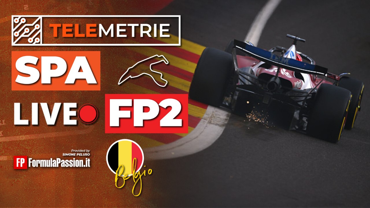 F1 SPA | CHE FAME DI... ENERGIA: LIVE TELEMETRIE FP2