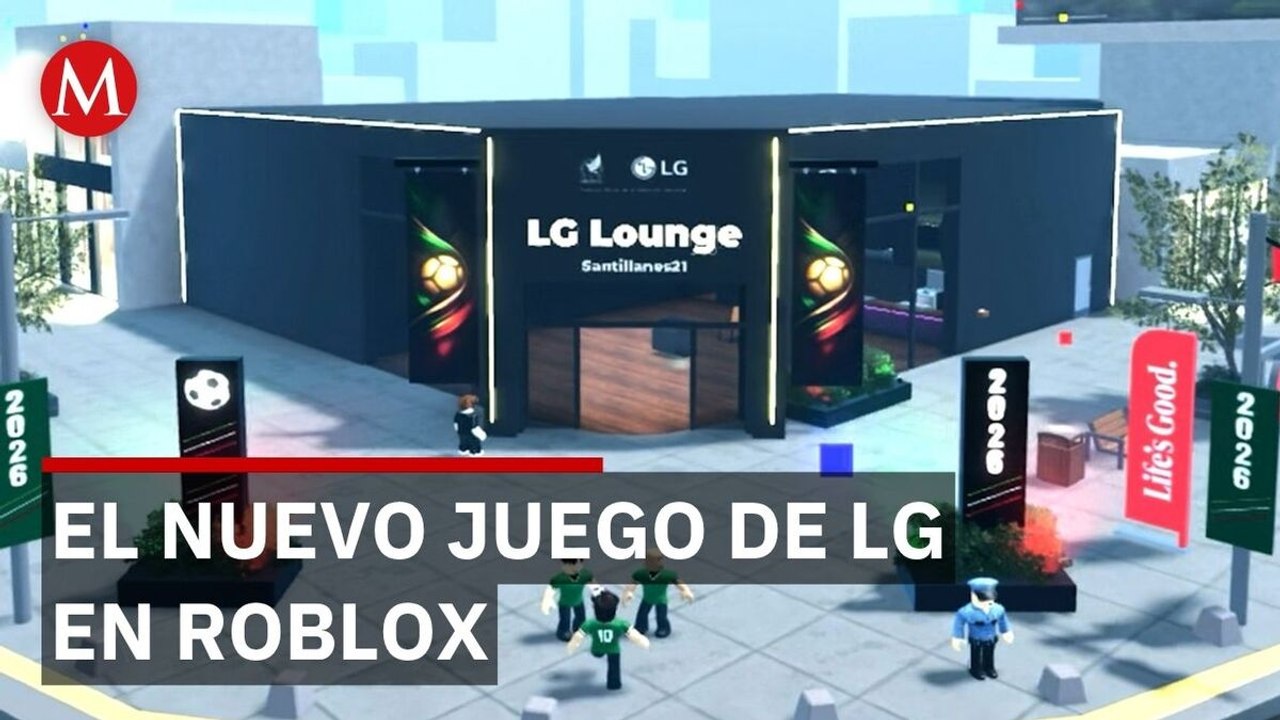 LG lleva a Roblox al siguiente nivel con una sala virtual