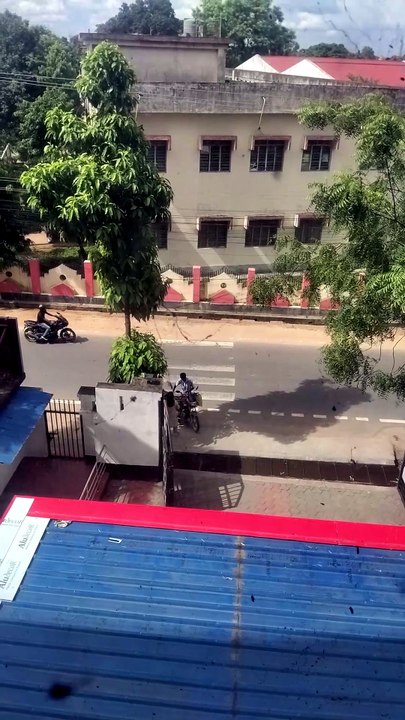 Road View from the Second Floor | Scenic Streets of Agartala, Tripura 🇮🇳