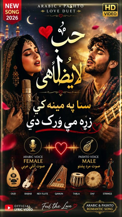 حبٌ لا يُضاهى ❤️ | ستا په مینه کې زړه مې ورک دی | #reels #shorts #share