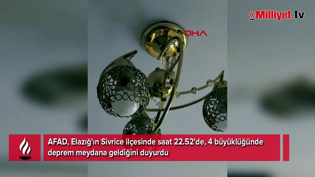 AFAD duyurdu: Elazığ'da 4 büyüklüğünde deprem