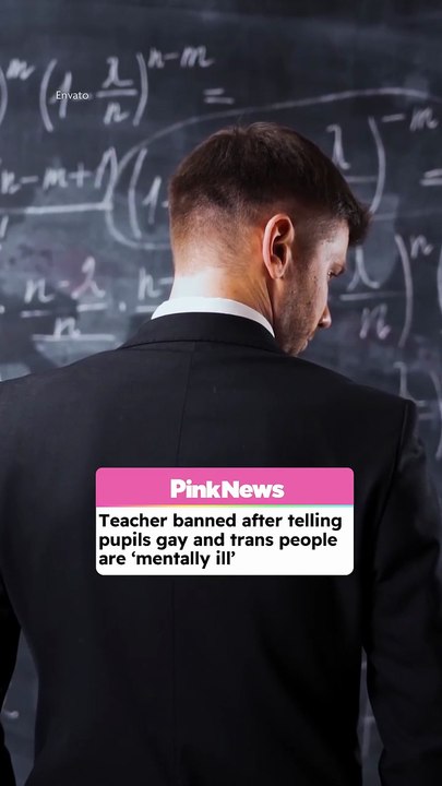 Teacher Banned for Calling Gay & Trans People "Mentally Ill" in Class