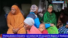Abdoulaye Bah âgé de 10 ans  emporté par les eaux de ruissèlement à Simbayah École