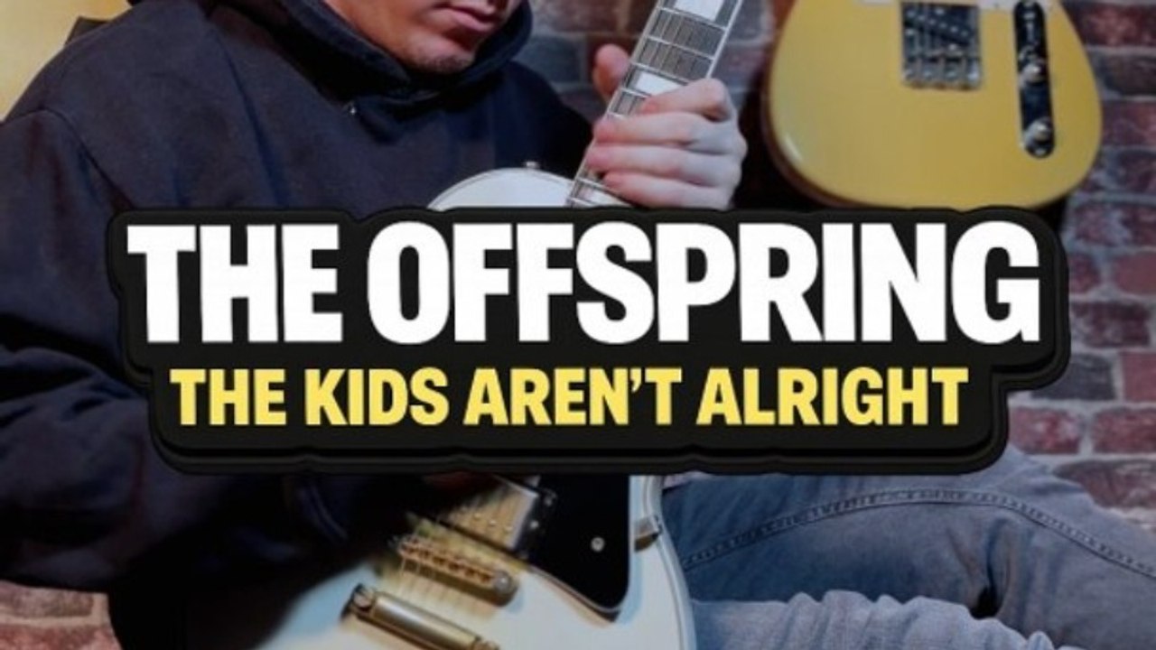 The Offspring - The Kids Aren't Alright (Guitar Cover)