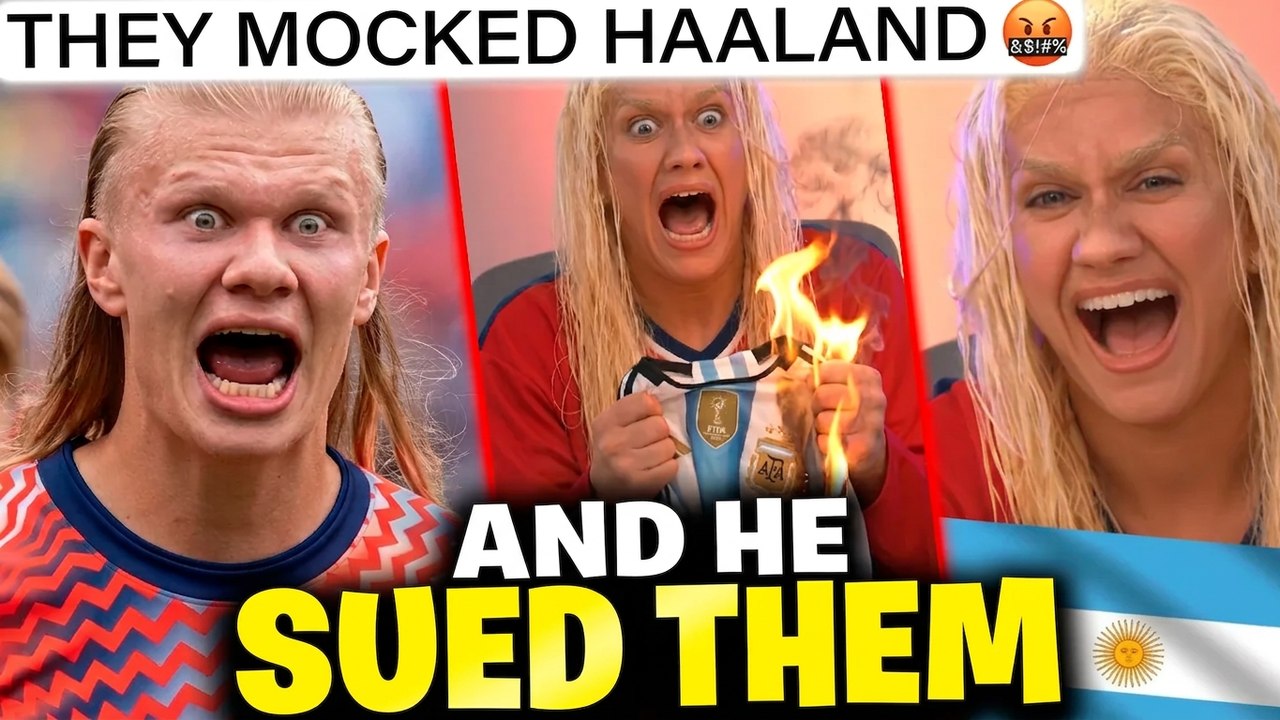 Haaland SUES Argentinian Show for Making Fun of Him! LUZU TV in Full-Blown Crisis