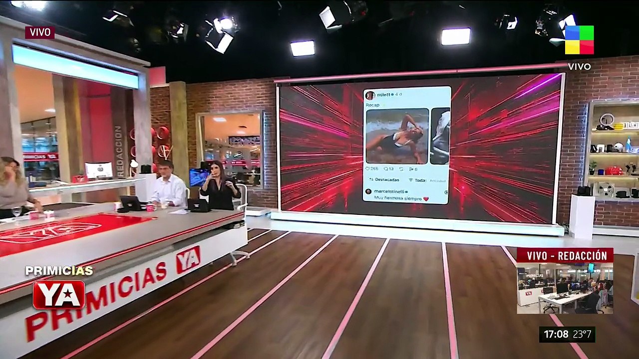 La llamativa frase de Milett Figueroa tras su acercamiento con Marcelo Tinelli