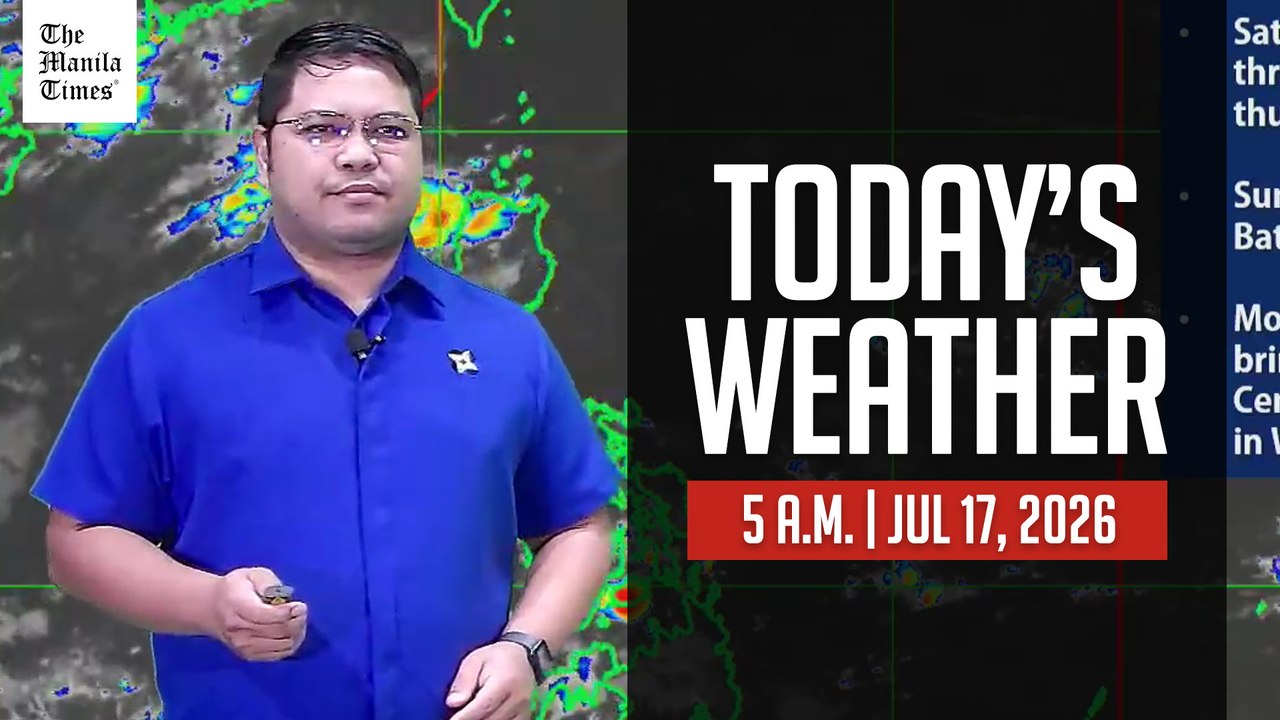 Today's Weather, 5 A.M. | Jul. 17, 2026