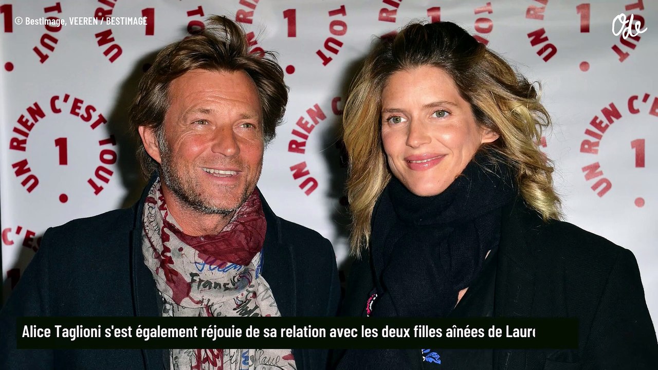 Alice Taglioni évoque son rôle de belle-mère avec les deux filles aînées de Laurent Delahousse, Liv-Helen et Sacha