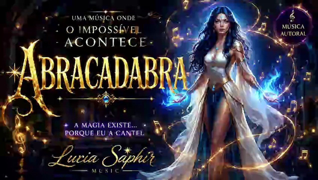 ABRACADABRA ✨ Uma Música Onde o Impossível Acontece | Luria Saphir  Music