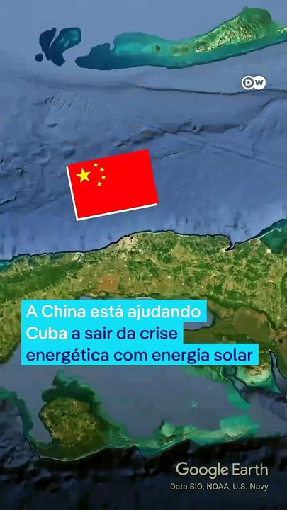 China ajuda Cuba a enfrentar crise energética com parques solares