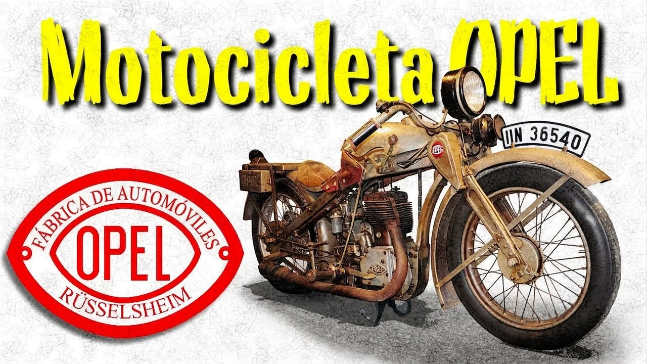 La sorprendente historia de las motos OPEL