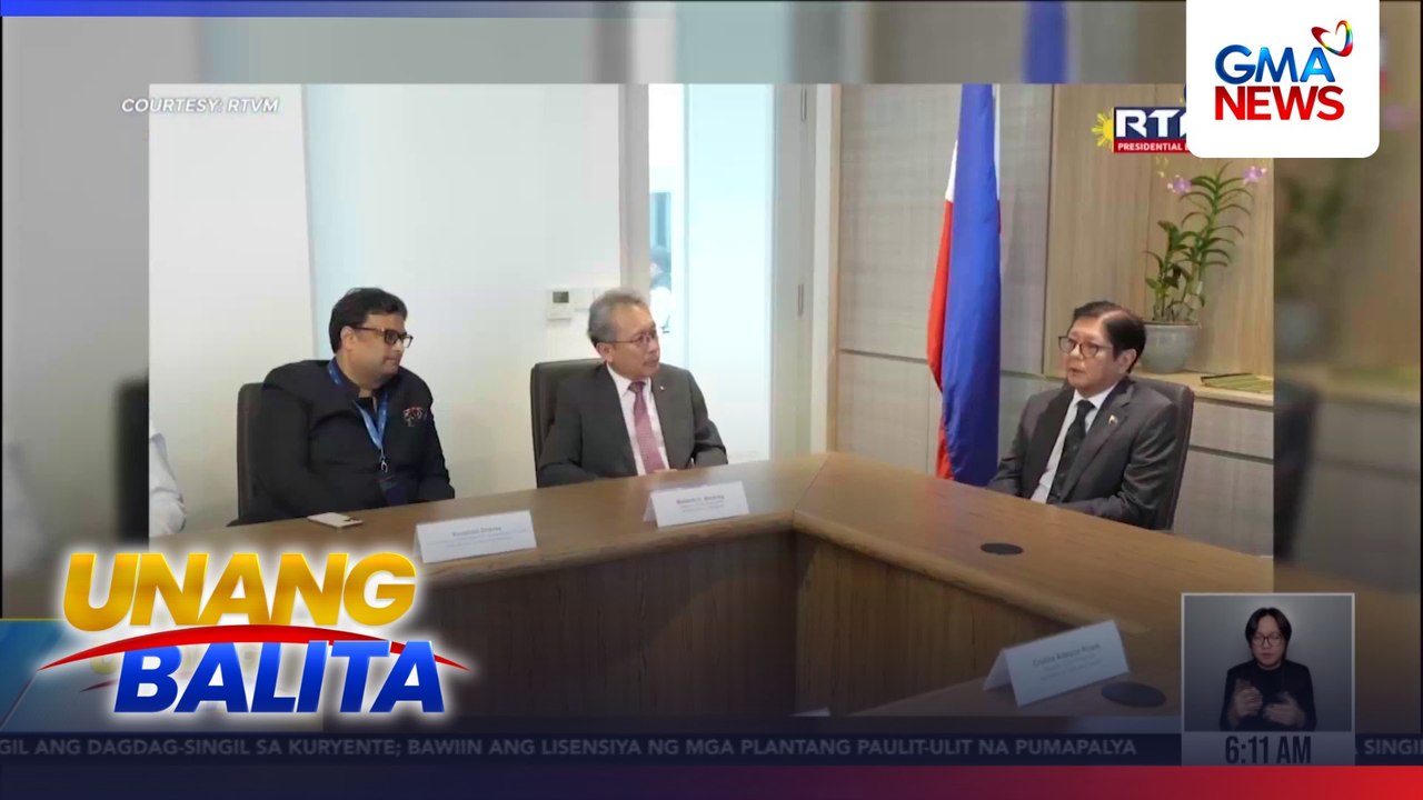Mga usapin tungkol sa digital technology at health care, kabilang sa mga tinalakay sa pulong ni PBBM kasama ang business leaders at investors ng Singapore | Unang Balita