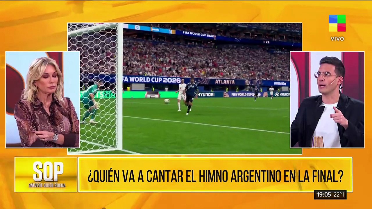 Revelaron quién sería la cantante elegida para interpretar el Himno Nacional en la final del Mundial