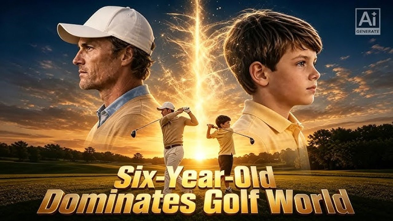 SIX YEARS OLD DOMINATES GOLF WORLD - BiliBili