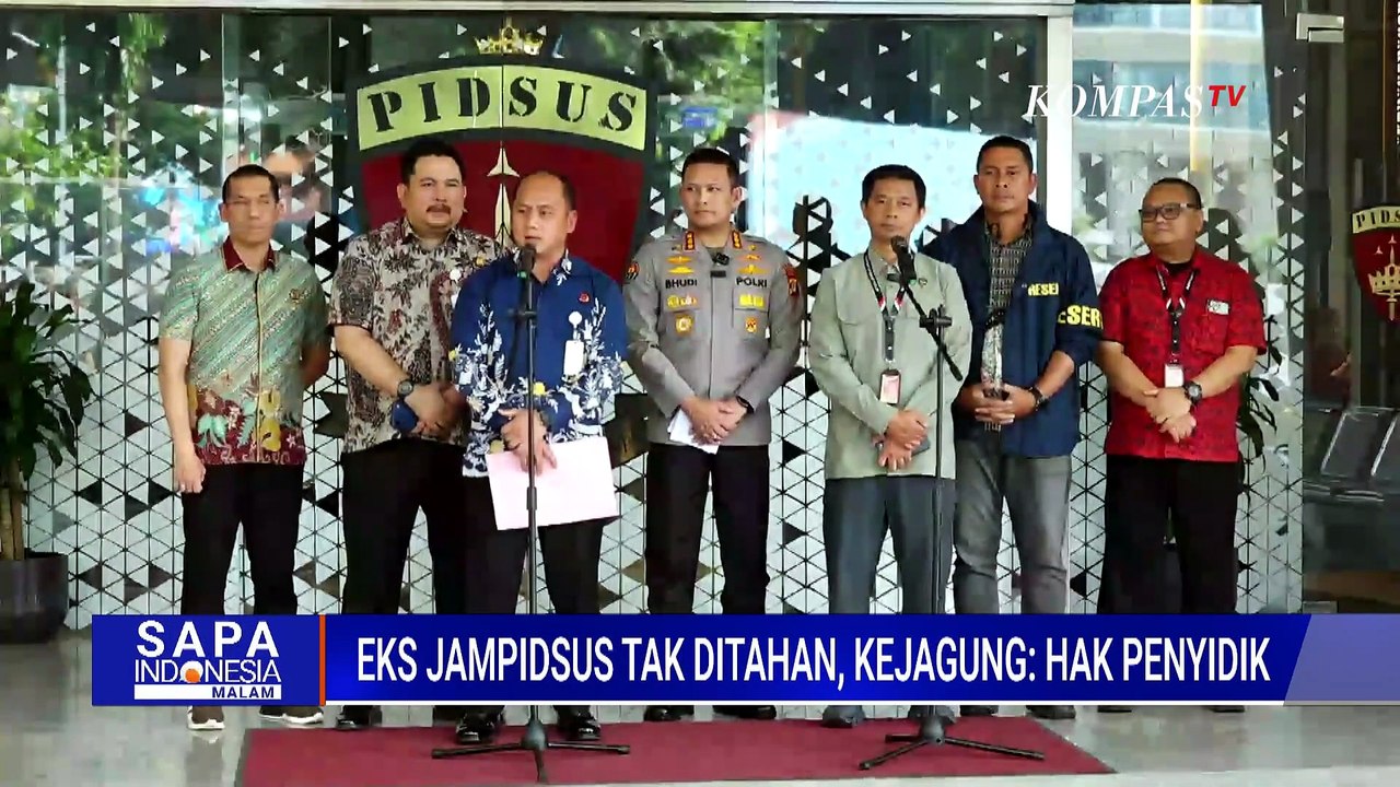 Eks Jampidsus Febrie Adriansyah Tak Ditahan, Kejagung: Itu Kewenangan Penyidik | SAPA MALAM