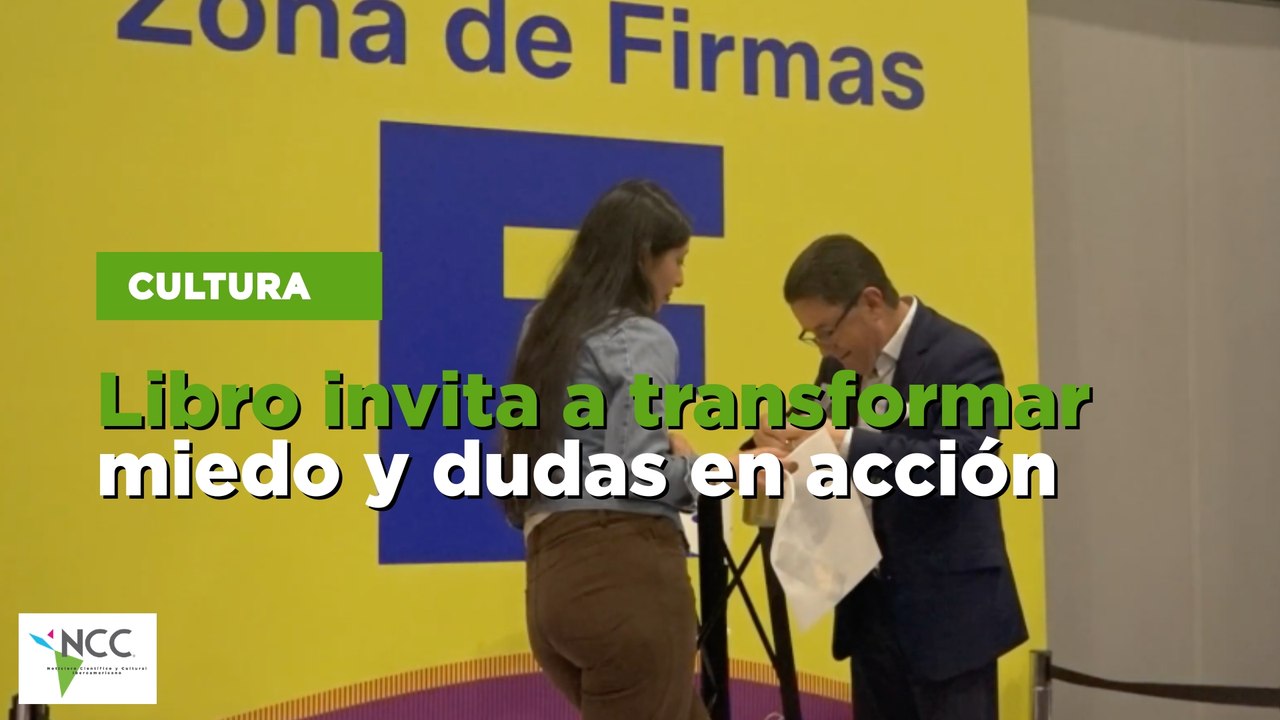Libro invita a transformar miedo y dudas en acción