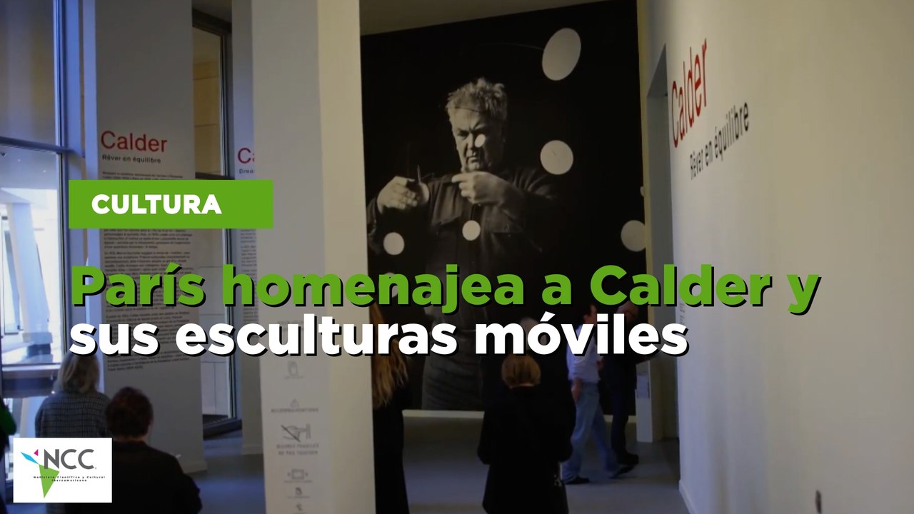 París homenajea a Calder y sus esculturas móviles
