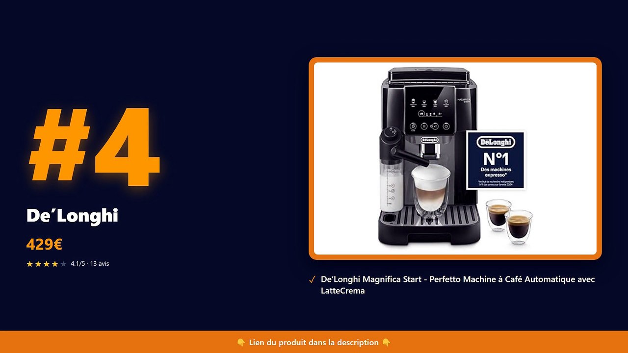 TOP 5 Meilleures Machines à Café à Grains 2026 (Comparatif & Avis)