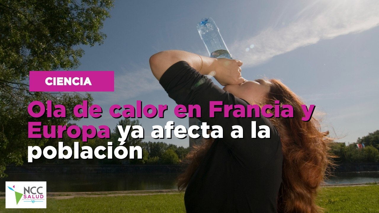 Ola de calor en Francia y Europa ya afecta a la población