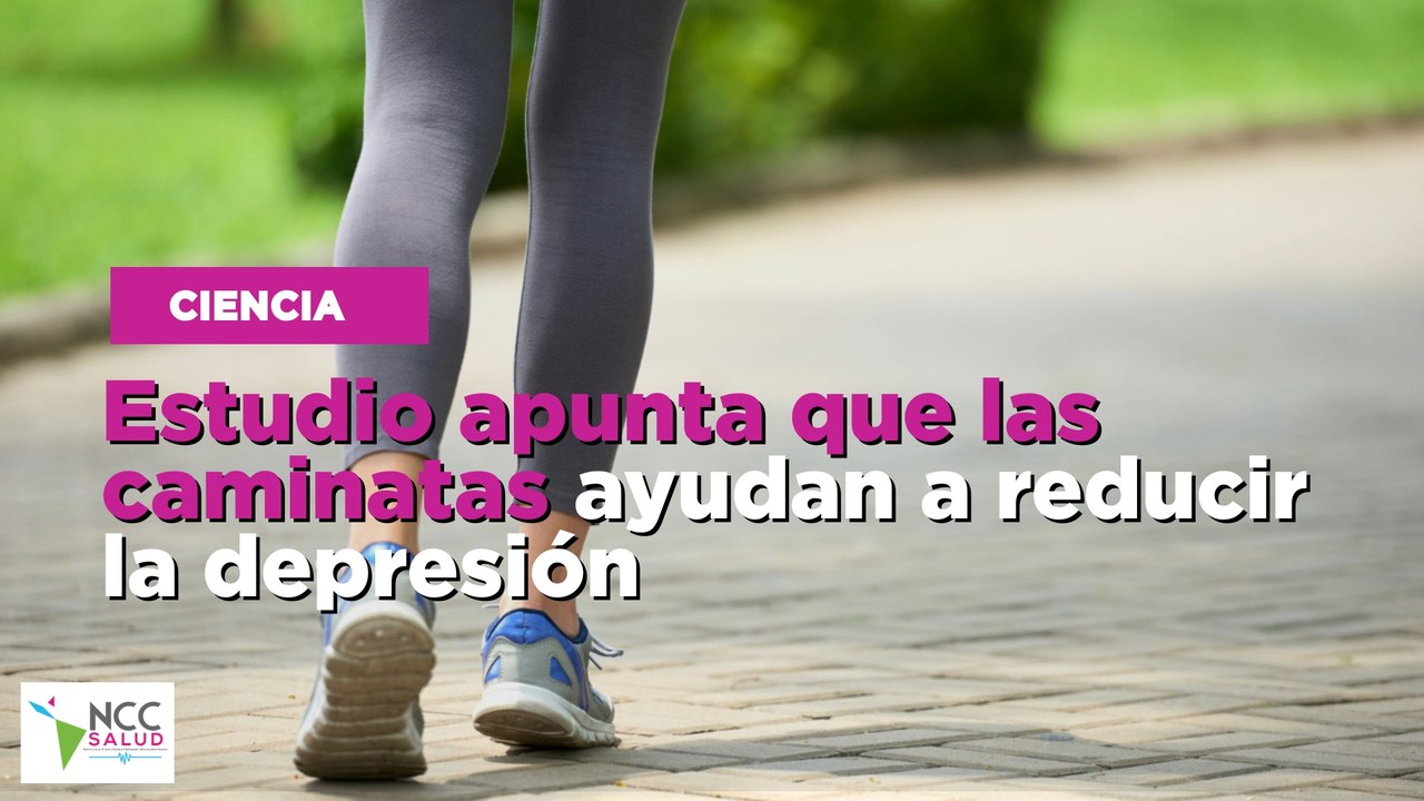 Estudio apunta que las caminatas ayudan a reducir la depresión