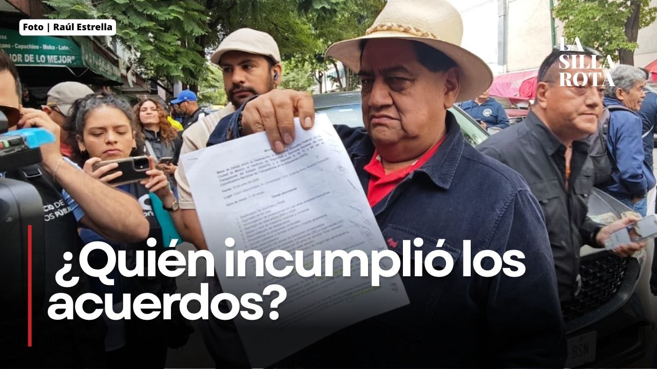 CNTE acusa incumplimiento de acuerdos con la SEP; Sheinbaum responde que no acudieron al diálogo