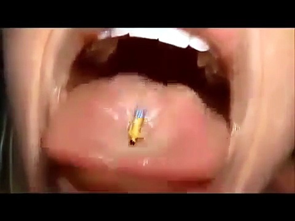 Giantess With Her Tiny On Her Tongue  ThisVidcomBackup HQ