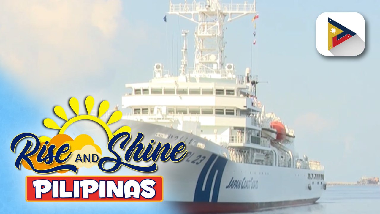 Training vessel ng Japan Coast Guard na “Itsukushima,” apat na araw mananatili sa Pilipinas para sa isang port visit | ulat ni Patrick De Jesus